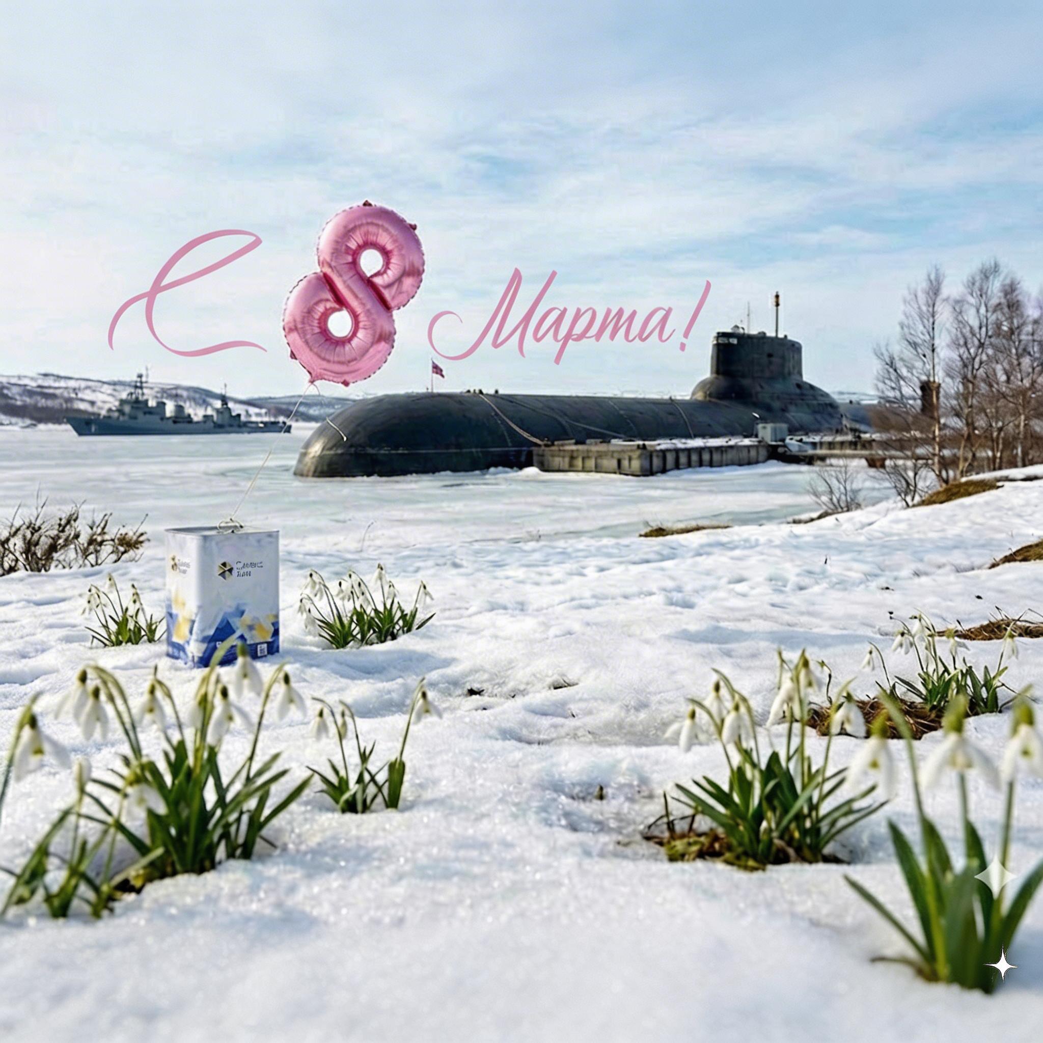 От всей души поздравляем женщин с Международным женским днём!